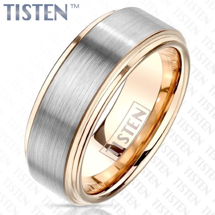 Tisten R-TS-030 Men's Rose Gold Plated Tisten R-TS-030 Ring