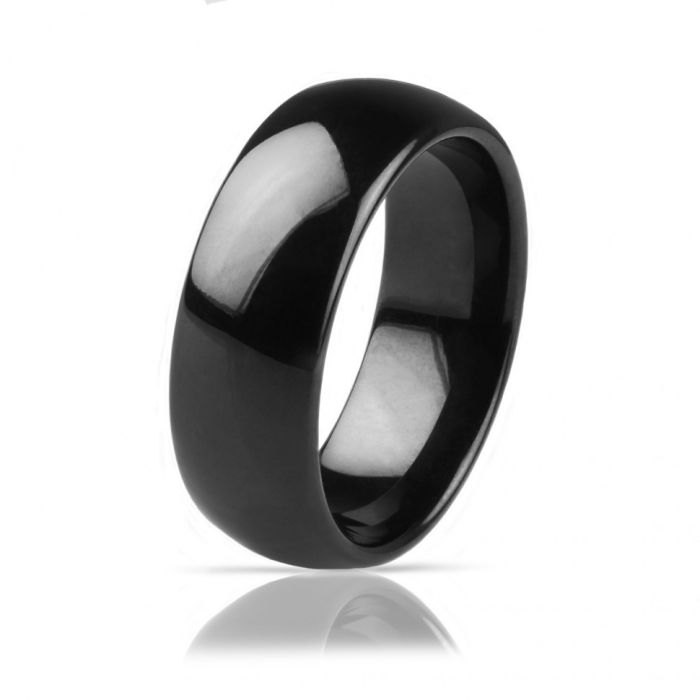 Lonti/Spikes RTG-0003 (R-TG-0142) black tungsten ring