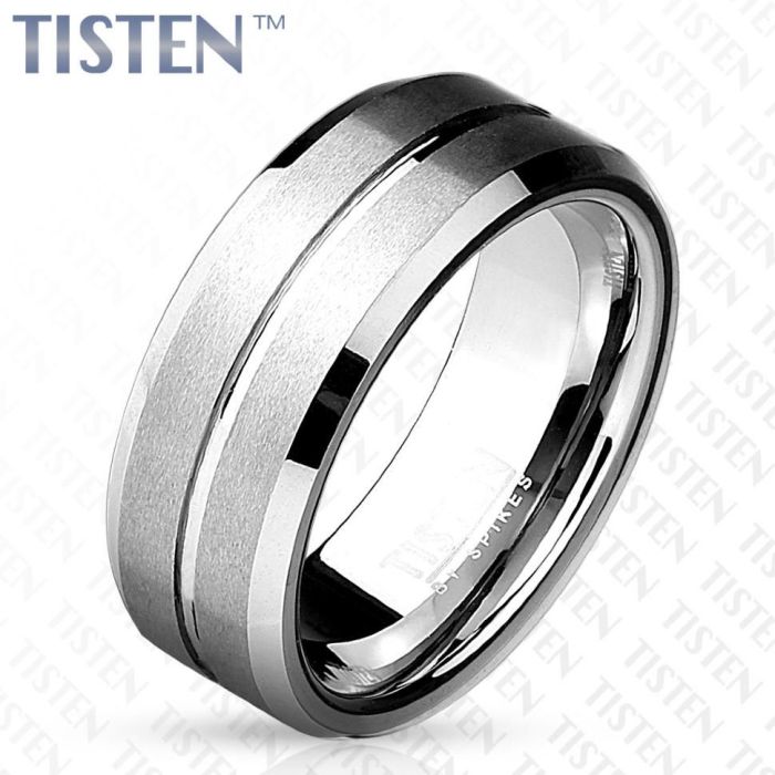 Tisten R-TS-018 Men's Tisten (Titanium-Tungsten) Ring