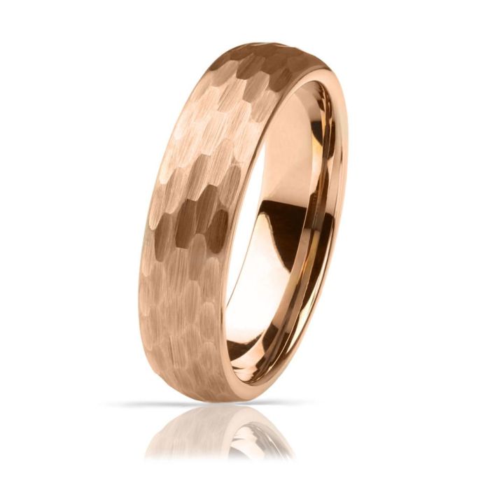 Lonti R-TG-0068 Tungsten Carbide Ring with uneven surface