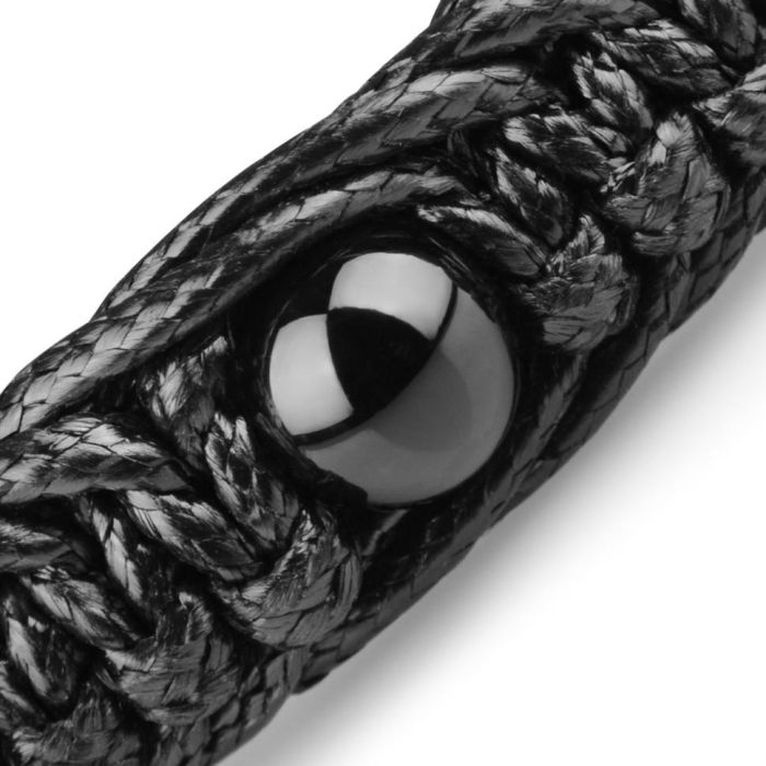 Men's Shambhala Bracelet Everiot Select LNS-3088 from agate of original weave
