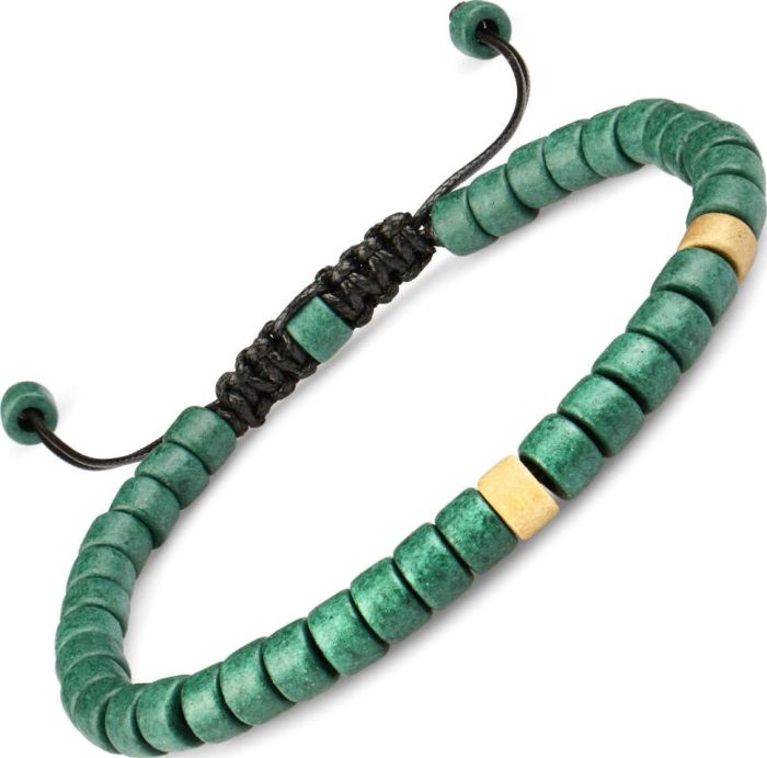 Shambhala style bracelet Everiot Select --LNS-2010 made of ceramic beads