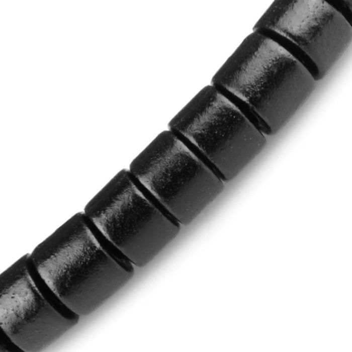 Black Shambhala Style Bracelet Everiot Select LNS-2013 made of Greek ceramic beads
