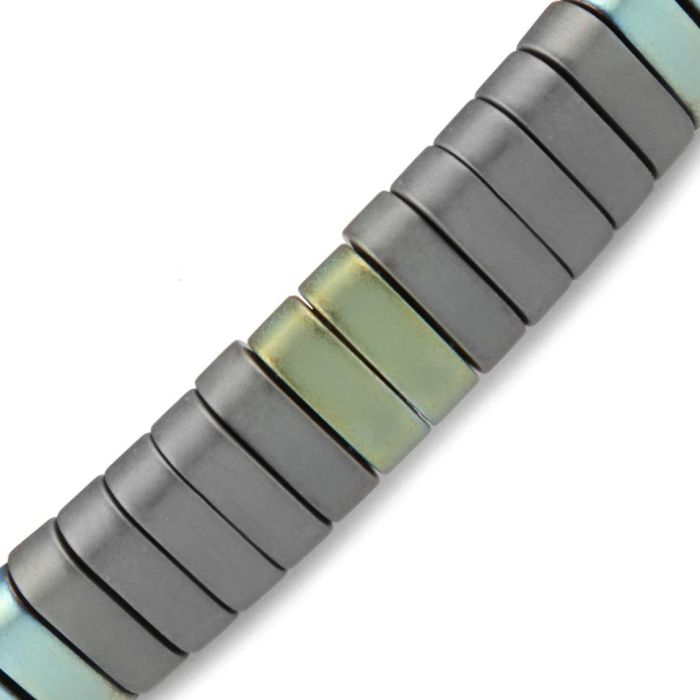 Shambhala style bracelet Everiot Select LNS-2019 made of natural hematite