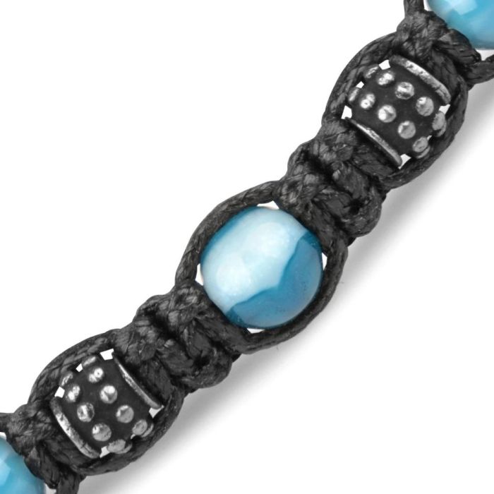 Braided Agate Shambhala Bracelet Everiot Select LNS-2088