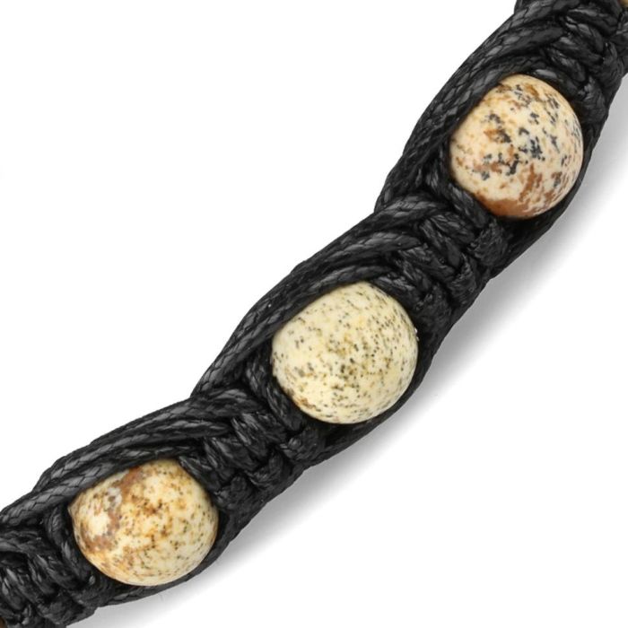 Shambhala Bracelet Everiot Select LNS-0264 made of natural jasper