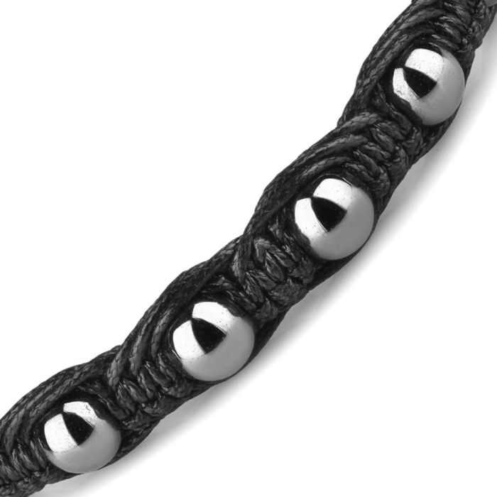 Men's Shambhala Bracelet Everiot Select LNS-0255 made of natural hematite