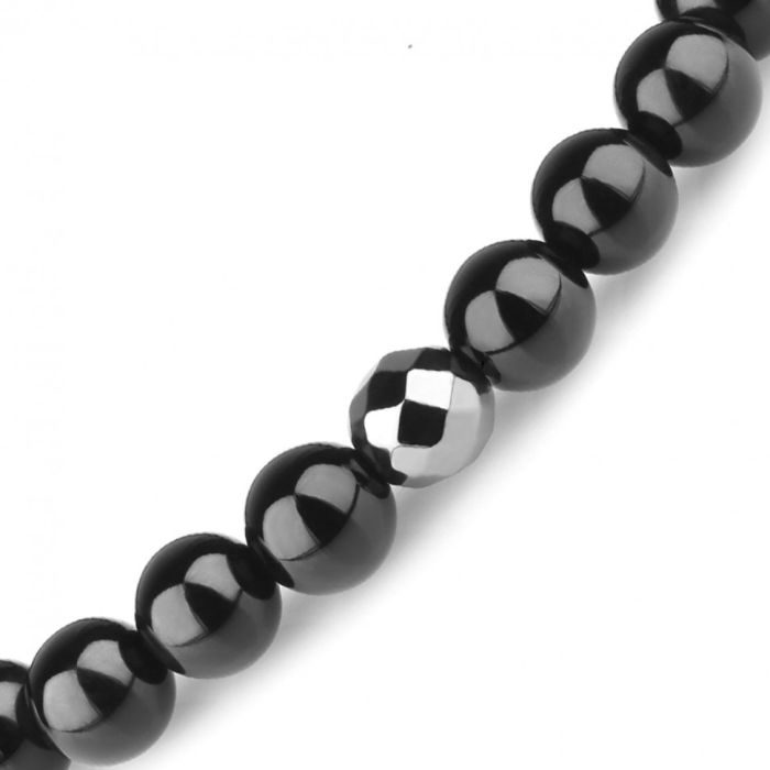 Everiot Select LNS-8036 black onyx and hematite bracelet