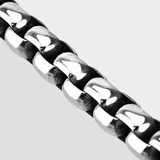 Spikes SSNQ-4041 Venetian Weave Men's Medical Steel Chain