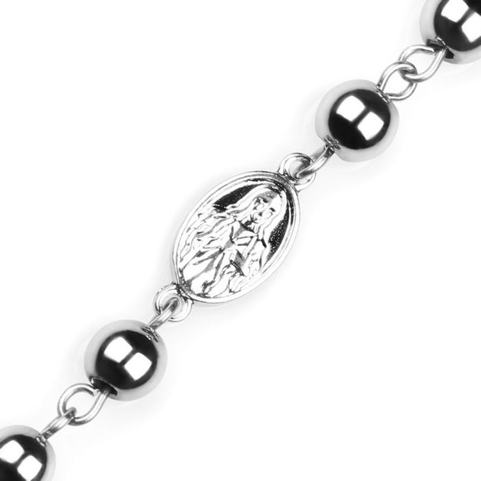 Everiot Select LNS-2283 Hematite Rosary with Cross