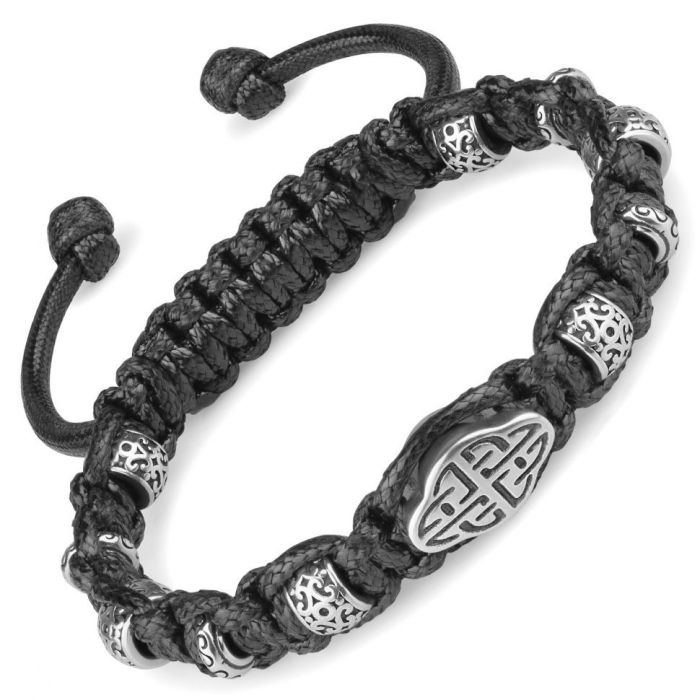 Men's Shambhala Bracelet Everiot Select LNS-2285 with steel beads