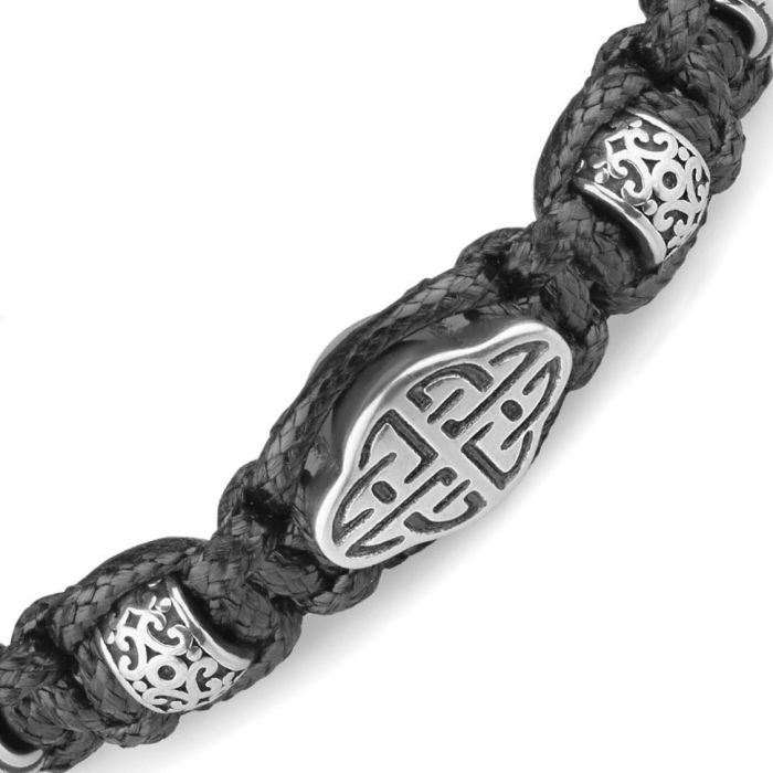 Men's Shambhala Bracelet Everiot Select LNS-2285 with steel beads