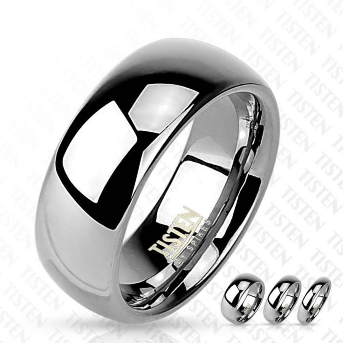 Tisten Titanium Tungsten Ring R-TS-001 Engagement Ring