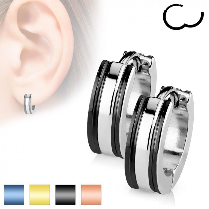 TATIC SSE-017 Steel Earrings-Rings