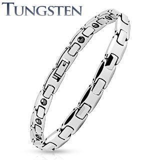 Men's Tungsten Bracelet TATIC STUB-002