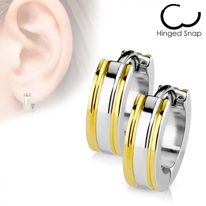 TATIC SSE-017 Steel Earrings-Rings
