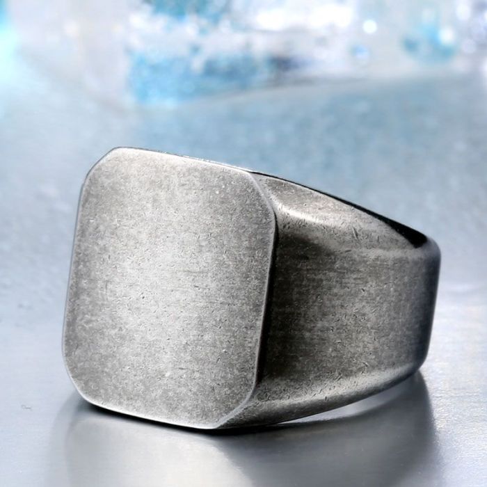 Men's TATIC SR-BR-453 Steel Seal Ring