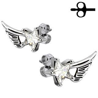 TATIC SSEM-136 Wings Carnation Earrings