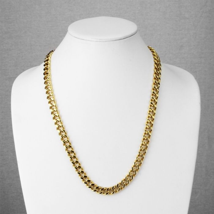 Spikes SSN02 Yellow Gold Plated Steel Chain
