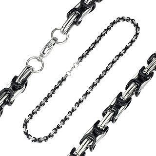 Spikes SSNM-0908 Stainless Steel Men's Chain