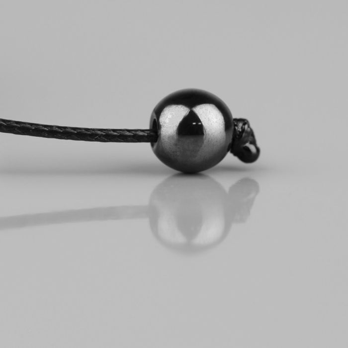 Everiot Select LNS-0201 Agate and Black Onyx Shambhala Bracelet with "Yin-Yang" symbol