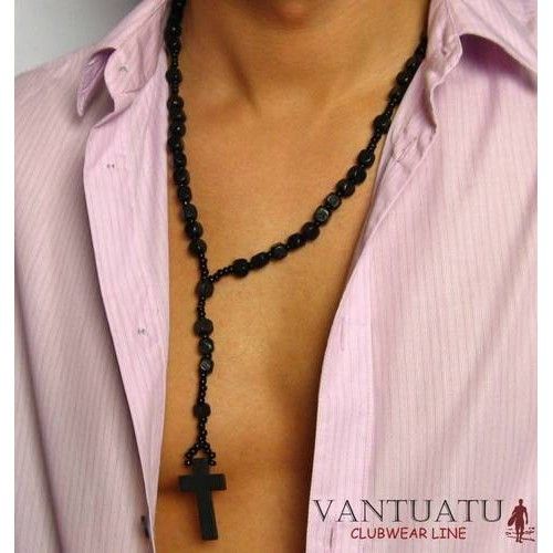 Vantuatu CS-VNM14-BK Wood Rosary